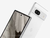 The Pixel 7a makes minor adjustments to the Pixel 7’s design. (Image source: @OnLeaks & SmartPrix)