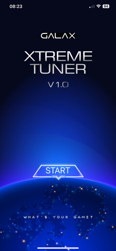 Xtreme Tuner Plus - home screen