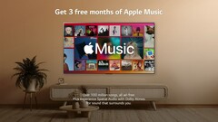 LG TVs have a free trial of Apple Music. (Source: LG)