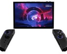 The new Lenovo Legion Go will have an OLED display and redesigned controllers. (Image source: Evan Blass via The Verge)