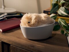 Casio's Moflin robot pet can develop a unique personality based on its interactions with its owner. (Image source: Casio)