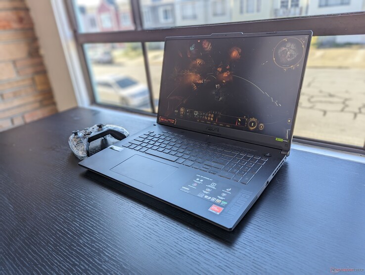 Asus TUF Gaming A17 FA707XI laptop review: 140 W GeForce RTX 4070 for $1400  -  Reviews