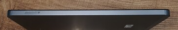 Left: SIM slot