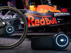 The Skarper e-bike kit has been updated with the help of the Red Bull racing team. (Image source: Skarper)