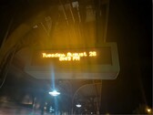 A low-light shot taken by the Pixel 10 (Image source: 9to5Google via YouTube; cropped screenshot)