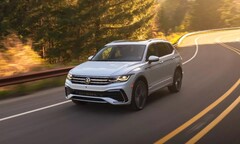 Some compact SUV fans will be relieved that the eletric VW Tiguan isn&#039;t expected to look radically different from its gas-powered sibling (Image: Volkswagen)