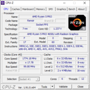 System information - CPU-Z CPU
