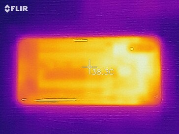 Heat distribution - bottom