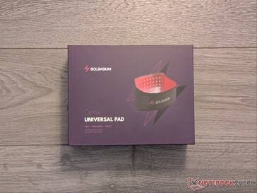 Solbasium Optix Universal pad retail box.