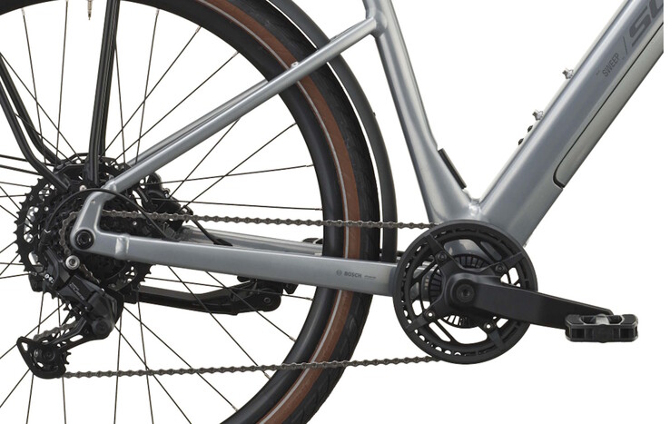 The Bosch Hub Line hub motor is used