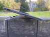 Hinge opened to maximum angle