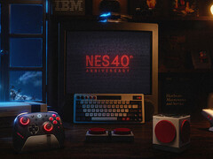 The 8bitDo NES 40 Collection includes a limited edition controller, 8BitDo's first 68-key keyboard, and a successor to the Retro Cube Speaker. (Image source: 8BitDo)