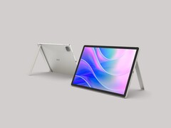 The Acer Iconia A14 has dual USB-C ports, an audio jack at an unusual position, and an integrated kickstand. (Image source: Acer)