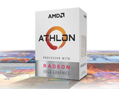 The Athlon 200GE and 220GE are dual-core chips. (Image source: AMD)