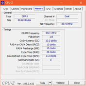 CPU-Z memory