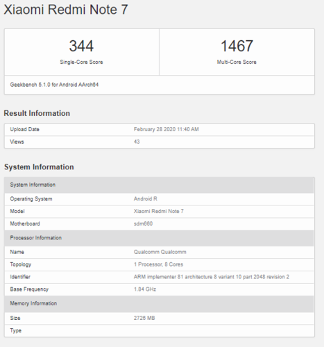 (Image source: Geekbench)