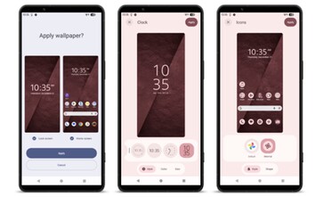 The update offers more options for customizing the clock on the lock screen and app icons.
