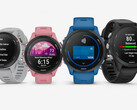 The Garmin Forerunner 255 series comes in numerous configurations, including two sizes. (Image source: Garmin)