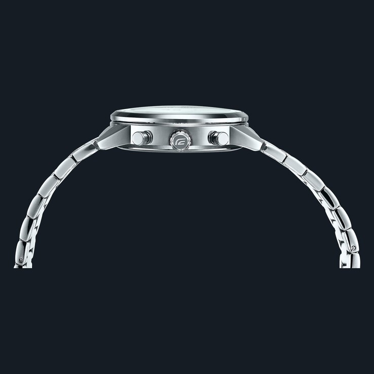 Curved glass crystal on the Casio Edifice models. (Image source: Casio)