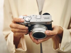 The Fujifilm GFX100RF packs a 102 MP medium format sensor in a compact body. (Image source: Fujifilm)
