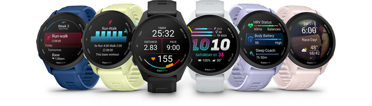 The Garmin Forerunner 70 smartwatch
