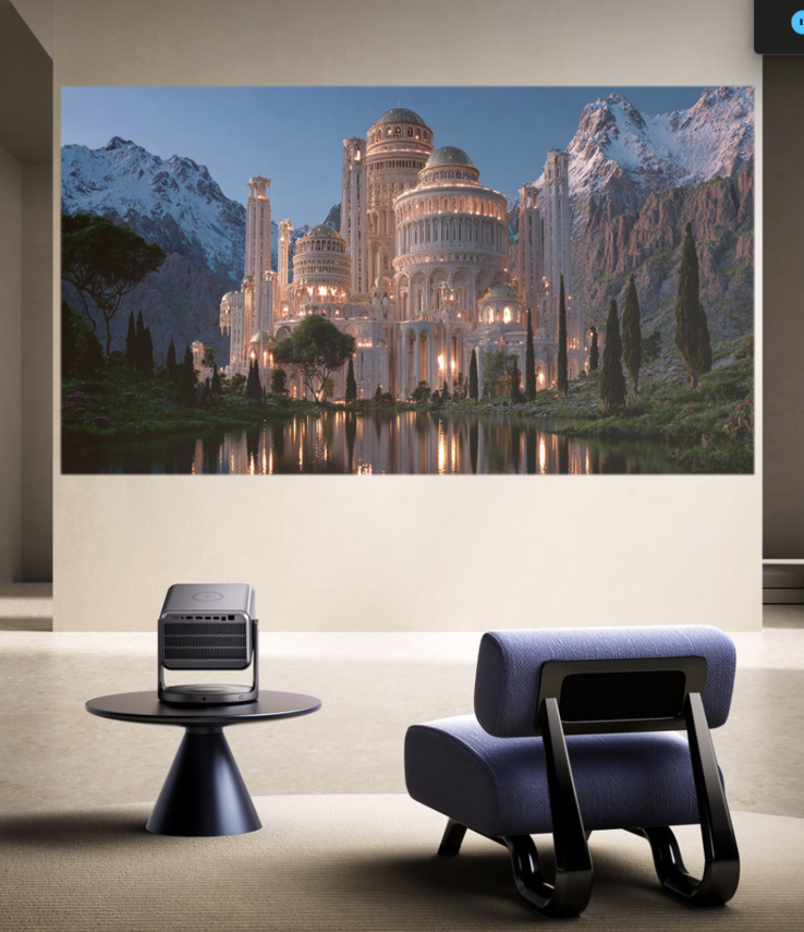 The Hisense Vidda C3 Pro projector. (Image source: Hisense)