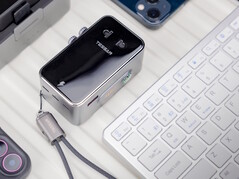 The Tessan Aero 70 Smart Travel Adapter has a hand strap that converts into a USB-c cable.