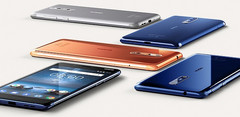 Nokia 8 Android flagship color options