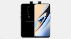 One of the new renders for the &#039;OnePlus 7&#039;. (Source: OnLeaks/PriceBaba)