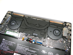 Cooling system in the Mi Pro