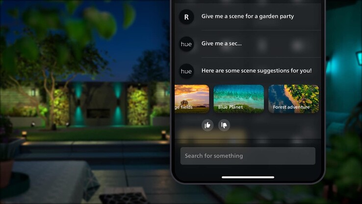 The Philips Hue AI Assistant. (Image source: Signify)