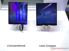 Samsung Electronics uses Samsung Display panels for all of its Galaxy Z Fold smartphones. (Image source: Notebookcheck)