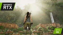 Shadow of the Tomb Raider is the latest game to offer &quot;RTX on&quot;. (Source: YouTube/Square Enix)