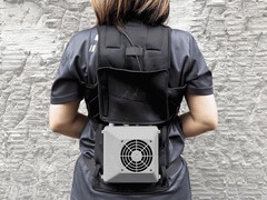 Shiftall has announced the ChillerX cooling vest to reduce body temperature on hot days using thermoelectric cooling. (Image source: Shiftall)