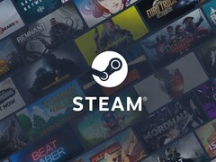 Steam logo over game covers. (Image Source: Valve)
