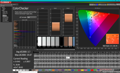 ColorChecker after calibration