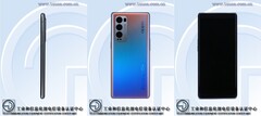 The &quot;Reno5 Pro+&quot; on TENAA. (Source: TENAA)