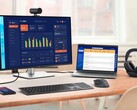Der Dell Pro 27 Plus Monitor besitzt ein integriertes USB-C-Dock. (Bildquelle: Dell)