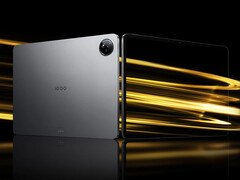 iQOO is reportedly working on a small flagship tablet. Pictured: iQOO Pad 2. (Image source: iQOO - edited)