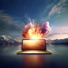 Intel's upcoming Meteor Lake will include a dedicated VPU for AI tasks. (Image generated using Midjourney AI)