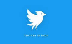 Twitter.now logo. The new social network aims to revive the classic Twitter experience.