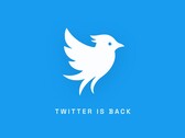 Twitter.now logo. The new social network aims to revive the classic Twitter experience.