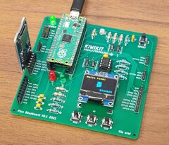 The Kiwikit can be manufactured using PCB files under the open MIT license. (Image source: Hammond Pearce)