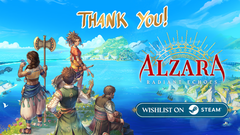 Alzara Radiant Echoes is no longer in development (image source: Kickstarter)
