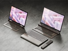 Many components on the Compal Adapt X can be easily replaced due to their modularity. (Image source: Compal)