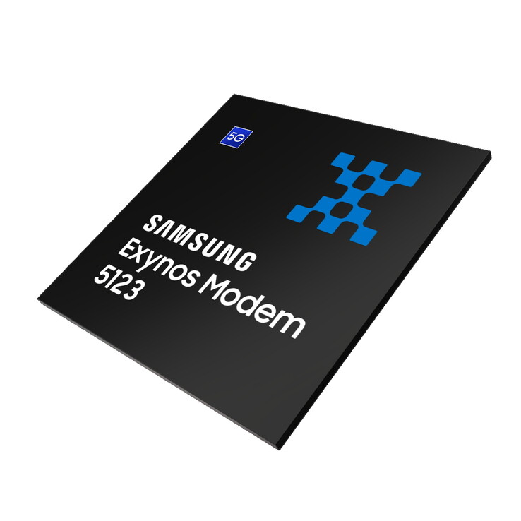 The new 5G Exynos Modem 5123. (Source: Samsung)
