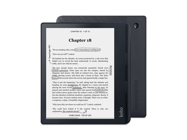 The Kobo Sage was released in 2021.
