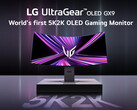 The LG UltraGear OLED 45GX950A is now available to order in Canada ahead of its release in the US. (Image source: LG)