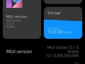 MIUI 12.1.5 on Xiaomi Mi 10T Pro details April 2021 update (Source: Own)