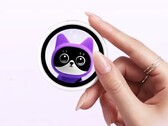 Oppo Bubble can be attached to a smartphone as a magnetic secondary display.